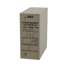 ANLY  3-PHASE SEQUENCE VOLTAGE RELAY ASM-170